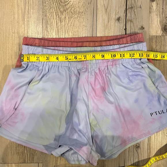 P’TULA Shorts Bundle - size small - pink and blue tie dye - Picture 8 of 9